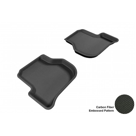 3D Maxpider VOLKSWAGEN JETTA 2005-2010/ GOLF 2006-2013 KAGU BLACK R2 Floor Mat L1VW00821509
